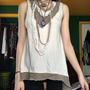 Vintage boho tank top